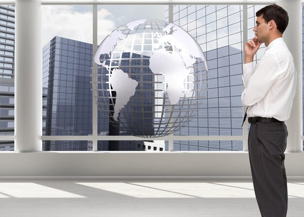 composite-image-thoughtful-young-businessman-looking-away_1134-45609